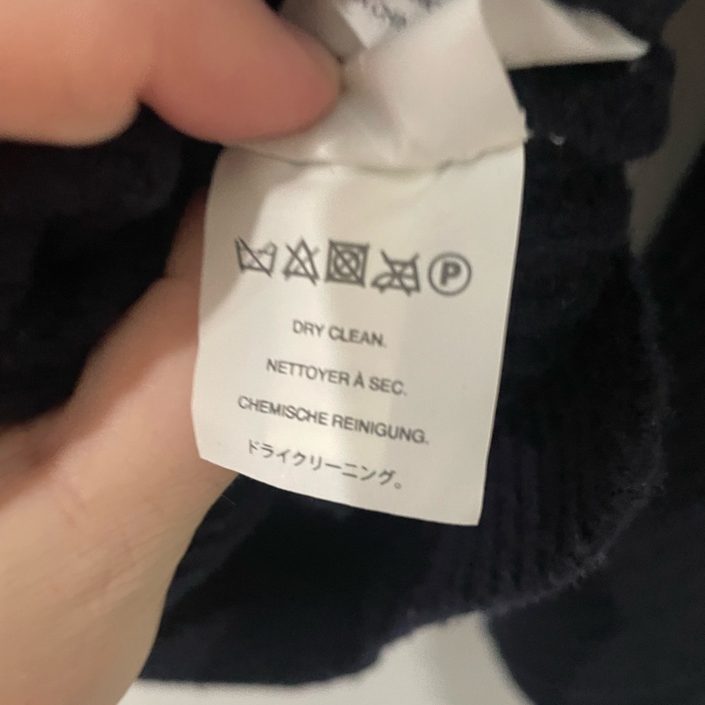Madewell Midnight Blue Women’s Ribbed Knit Sweater – XL - Picture 7 of 9